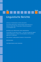 E-book, Linguistische Berichte Heft 269, Helmut Buske Verlag
