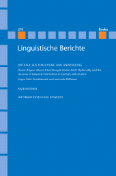 E-book, Linguistische Berichte Heft 270, Helmut Buske Verlag