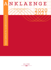 m, ANKLAENGE 2020/2021 : "Cantare nel gravicembalo" Ensemble- und Begleitpraxis in der italienischen Musikkultur um 1600 - Practices of ensemble playing and accompaniment in Italian musical culture c. 1600, Hollitzer