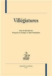 E-book, Villégiatures, Honoré Champion