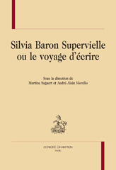 E-book, Sylvia Baron Supervielle ou le voyage d'écrire, Honoré Champion