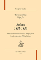 E-book, Œuvres complètes. Critique d'art. Salons. 1857-1859, Gautier, Théophile, Honoré Champion