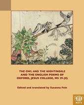 E-book, The Owl and the Nightingale and the English Poems of Jesus College MS 29, ISD