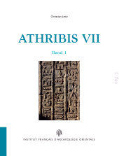 E-book, Athribis VII : Ubersetzung der Inschriften des Tempels Ptolemaios XII, ISD