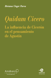 E-book, Quidam Cicero : La influencia de Cicerón en el pensamiento de Agustín, Pontificia Universidad Javeriana