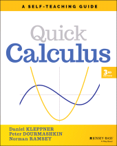 E-book, Quick Calculus : A Self-Teaching Guide, Jossey-Bass