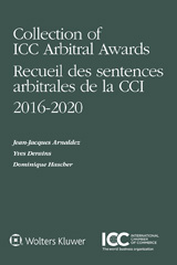 E-book, Collection of ICC Arbitral Awards 2016-2020, Kluwer Law International