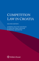 E-book, Competition Law in Croatia, Kluwer Law International