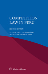 E-book, Competition Law in Peru, González, Alfredo Bullard, Wolters Kluwer