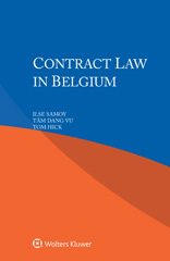 E-book, Contract Law in Belgium, Kluwer Law International