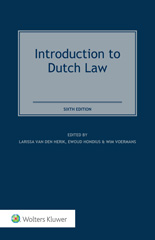 E-book, Introduction to Dutch Law, Wolters Kluwer
