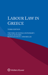 E-book, Labour Law in Greece, Douka, Viktoria Sp., Wolters Kluwer