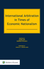 E-book, International Arbitration in Times of Economic Nationalism, Wolters Kluwer