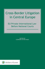 E-book, Cross-Border Litigation in Central Europe, Wolters Kluwer