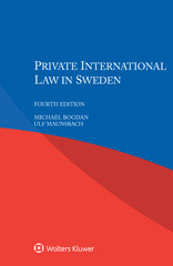 E-book, Private International Law in Sweden, Bogdan, Michael, Wolters Kluwer