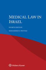 E-book, Medical Law in Israel, Kluwer Law International