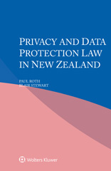 E-book, Privacy and Data Protection Law in New Zealand, Kluwer Law International