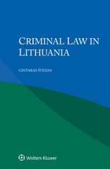 E-book, Criminal Law in Lithuania, Kluwer Law International