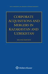 E-book, Corporate Acquisitions and Mergers in Kazakhstan and Uzbekistan, Kluwer Law International