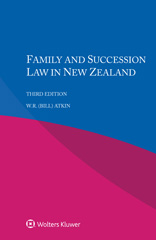 E-book, Family and Succession Law in New Zealand, Kluwer Law International