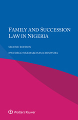 E-book, Family and Succession Law in Nigeria, Kluwer Law International