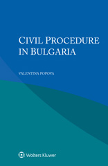 E-book, Civil Procedure in Bulgaria, Kluwer Law International