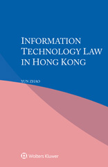 E-book, Information Technology Law in Hong Kong, Kluwer Law International