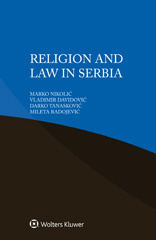 eBook, Religion and Law in Serbia, Wolters Kluwer
