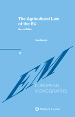 eBook, The Agricultural Law of the EU, Kluwer Law International