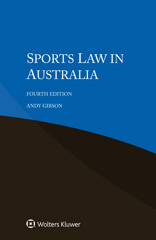 E-book, Sports Law in Australia, Kluwer Law International