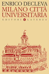 E-book, Milano città universitaria, Decleva, Enrico, Editori Laterza