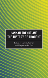 E-book, Hannah Arendt and the History of Thought, Lexington Books