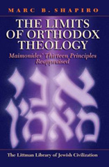 E-book, The Limits of Orthodox Theology : Maimonides' Thirteen Principles Reappraised, The Littman Library of Jewish Civilization