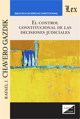 E-book, Control constitucional de las decisiiones judiciales, Ediciones Olejnik