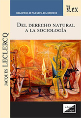 E-book, Del derecho natural a la sociología, Ediciones Olejnik