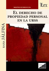 E-book, Derecho de propiedad personal en la URSS, Ediciones Olejnik