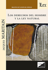 E-book, Derechos del hombre y la ley natural, Ediciones Olejnik