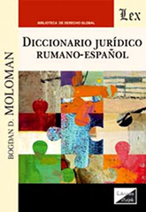 E-book, Diccionario jurídico rumano-español, Moloman, Bogdan D., Ediciones Olejnik