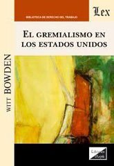 eBook, El gremialismo en los Estados Unidos, Ediciones Olejnik