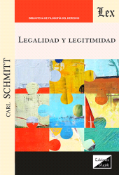 E-book, Legalidad y legitimidad, Schmitt, Carl, Ediciones Olejnik
