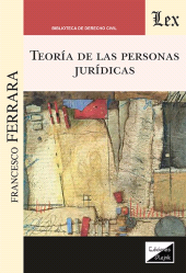 E-book, Teoría de las personas juridicas, Ediciones Olejnik