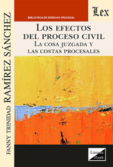 E-book, Efectos del proceso civilk : La cosa juzgada, Ediciones Olejnik
