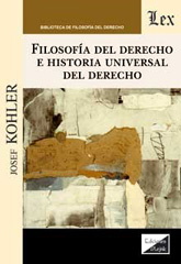 E-book, Filosofía del derecho e historia universal del derecho, Ediciones Olejnik