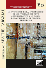 E-book, Atipicidad de la presunción de legitimidad del acto administativo, Ediciones Olejnik