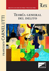 eBook, Teoría general del delito, Ediciones Olejnik