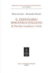 eBook, Il dizionario spagnolo-italiano di Nicolao Landucci (1562), Landucci, Nicolao, Leo S. Olschki