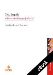 E-book, Cosa juzgada sobre cuestión prejudicial, Palestra Editores