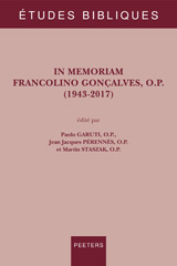 E-book, In memoriam Francolino Goncalves, O.P. (1943-2017), Peeters Publishers