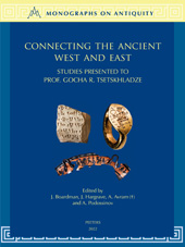 E-book, Connecting the Ancient West and East : Studies Presented to Prof. Gocha R. Tsetskhladze, Peeters Publishers