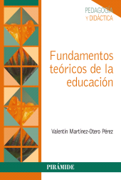 E-book, Fundamentos teóricos de la educación, Ediciones Pirámide